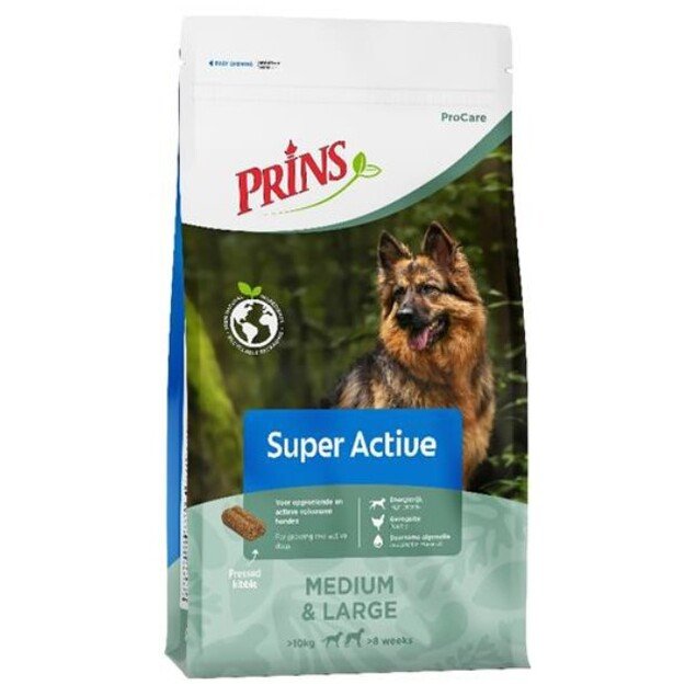 Prins ProCare Super Active sausas maistas augantiems ir aktyviems šunims 3 kg Prins ProCare Super Active sausas maistas augantiems ir aktyviems šunims 3 kg