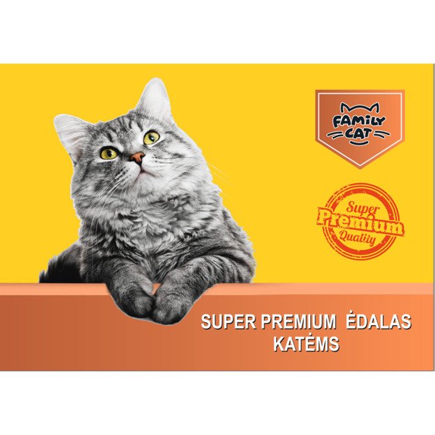 Family Cat Sensitive Adult 10kg pašaras suaugusioms katėms