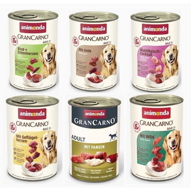 Animonda GranCarno Adult konservų rinkinys 6 x 400 g, #2