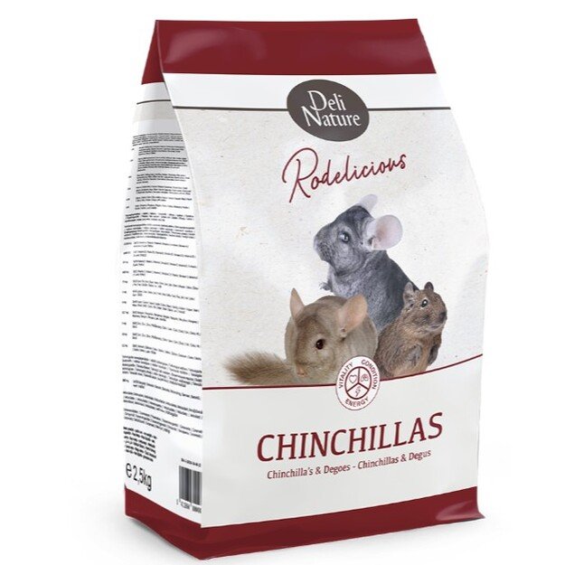 Deli Nature Menu Super Premium pašaras šinšiloms, 2,5 kg