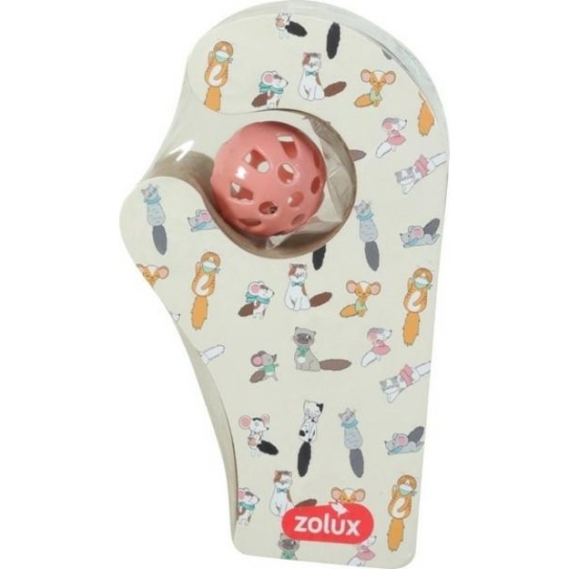 Žaislas katei - Draskyklė su kamuoliuku ir katžole, sulankstoma, Zolux 2