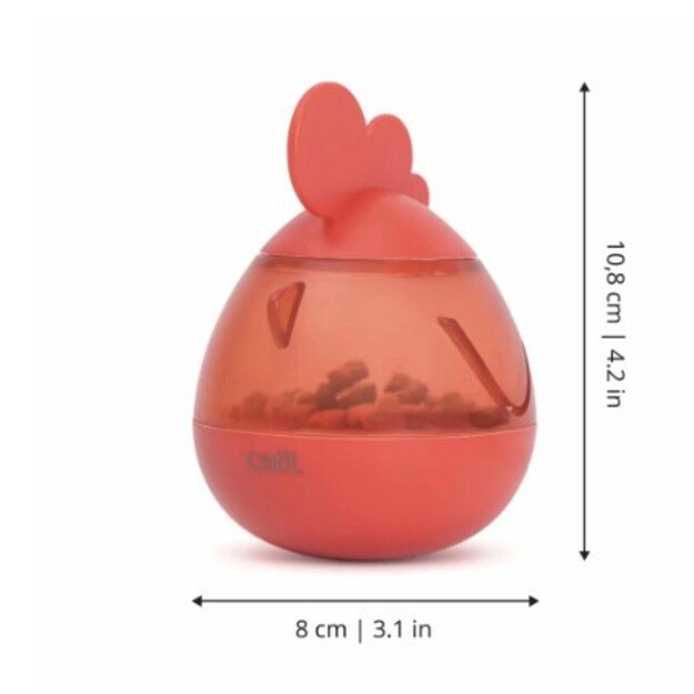 Žaislas katei skanėstų dozatorius Gaidžiukas, Catit Pixi Rooster 1