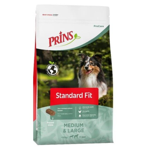 Prins ProCare Standard Fit sausas pašaras suaugusiems šunims su vištiena ir kalakutiena 3 kg