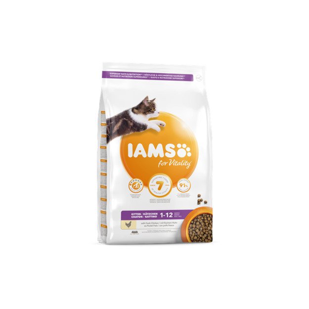 IAMS Kitten (vištiena) 10kg
