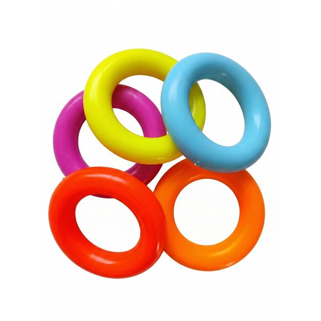 Žaislas šuniui - Guminis kvepiantis žiedas, didelis, 11 cm skersmens