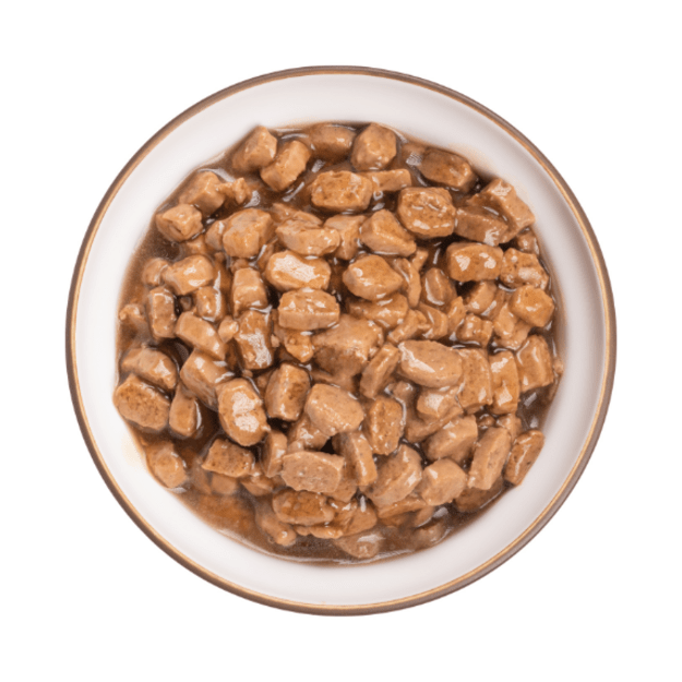 Frendi šlapias maistas katėms – gabaliukai padaže su triušiena, 100 g 1