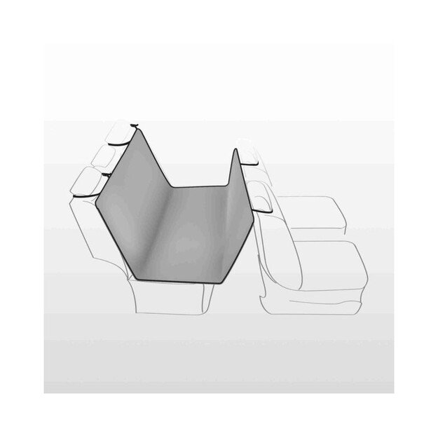 TRIXIE  Automobilio sėdynės užtiesalas, 1.45x1.60 m, &scaron;viesiai pilkas-juodas