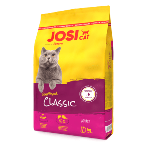 Josicat Classic Sterilised 10 kg sausas maistas katėms