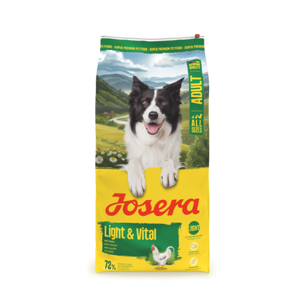 Josera Light & Vital 1 kg -  sausas maistas linkusiems tukti šunims 1