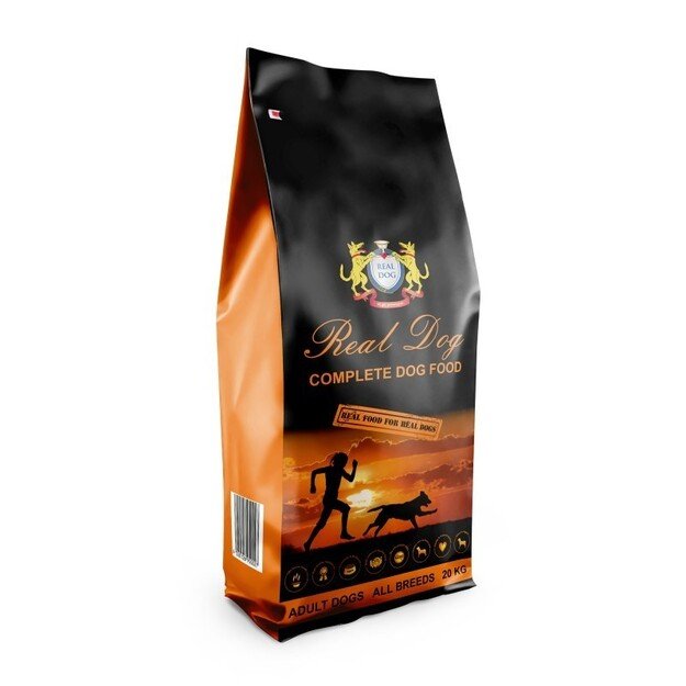 Real Dog visavertis pa&scaron;aras suaugusiems &scaron;unims su pauk&scaron;tiena 7,5kg