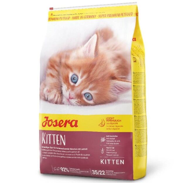 Josera Kitten 10 kg - sausas maistas kačiukams