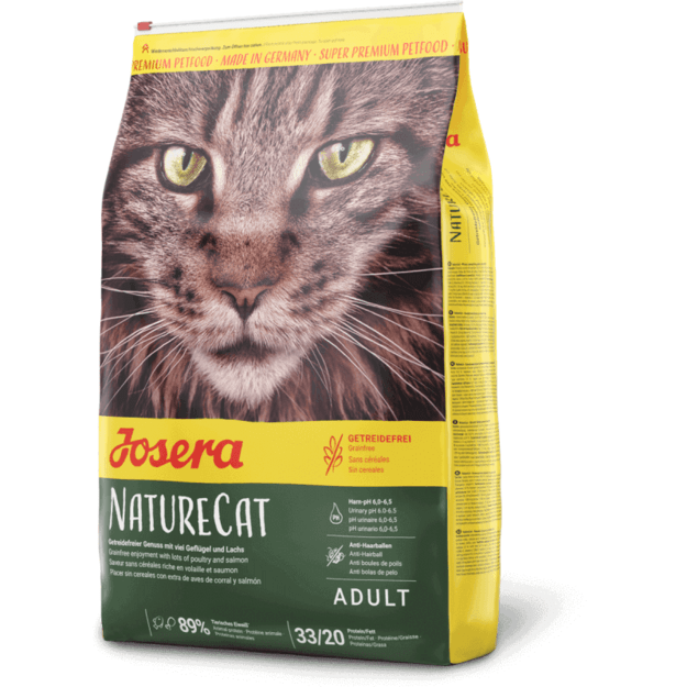 Josera Naturecat 10 kg - begrūdis sausas maistas katėms