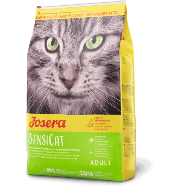 Josera SensiCat 10 kg - sausas maistas katėms su jautria virškinimo sistema