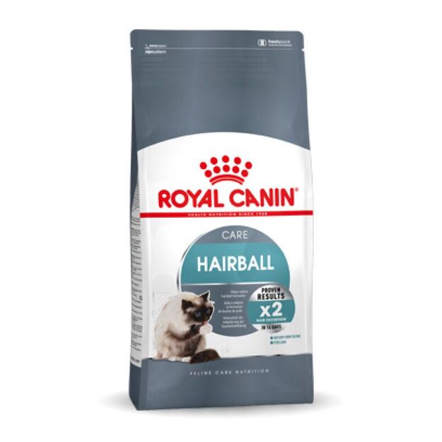 ROYAL CANIN HAIRBALL CARE 2 KG - sausas maistas suaugusioms katėms nuo plaukų gumuliukų