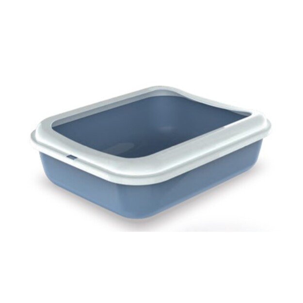 Tualetas katėms su rėmeliu vidutinis, Lettiera max (43,5x34x11) 2