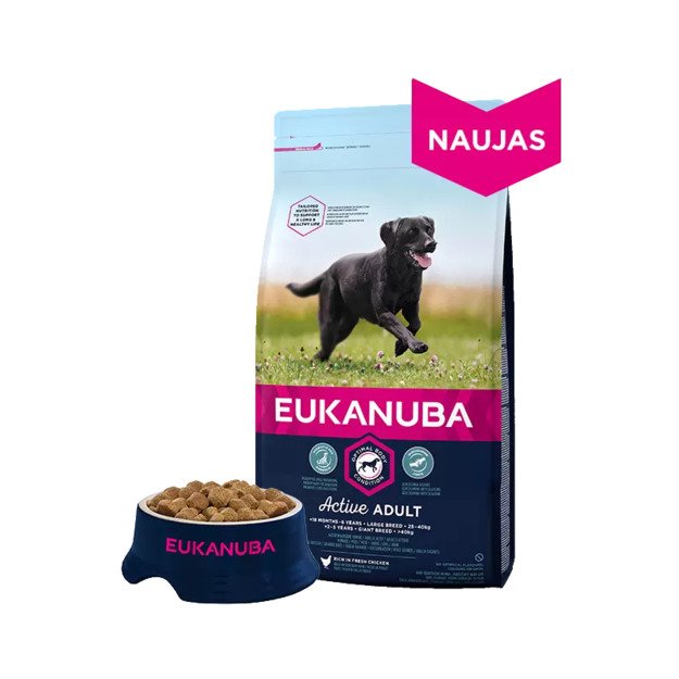 Eukanuba Large Adult (vištiena) 15kg