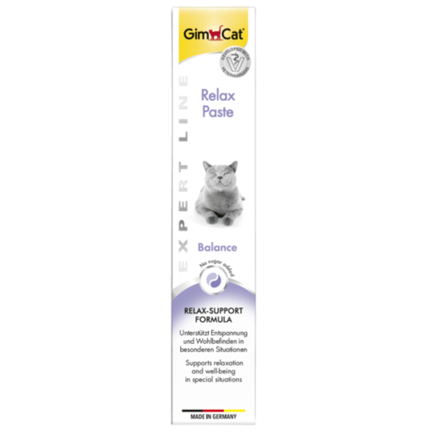 GimCat maisto papildas katėms - Relax pasta kačių stresui mažinti, 50 g