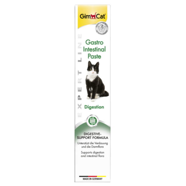 GimCat maisto papildas katėms - Gastro Intestinal pasta kačių virškinimui gerinti, 50 g