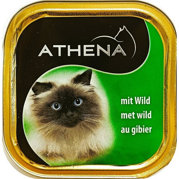 Athena paštetas katėms su žvėriena, 100 g