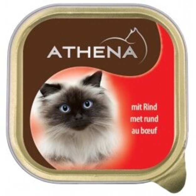 Athena paštetas katėms su jautiena, 100 g