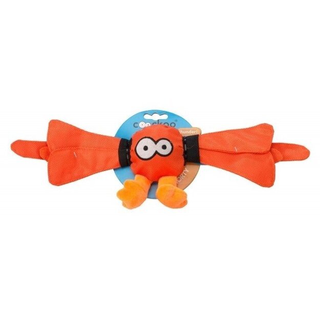 Žaislas šuniui - Coockoo Thunder kamuolys oranžinis S, 5.5 cm