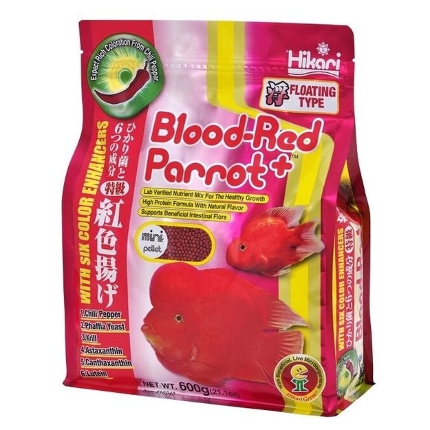 HK Blood-Red Parrot Mini, 600 g