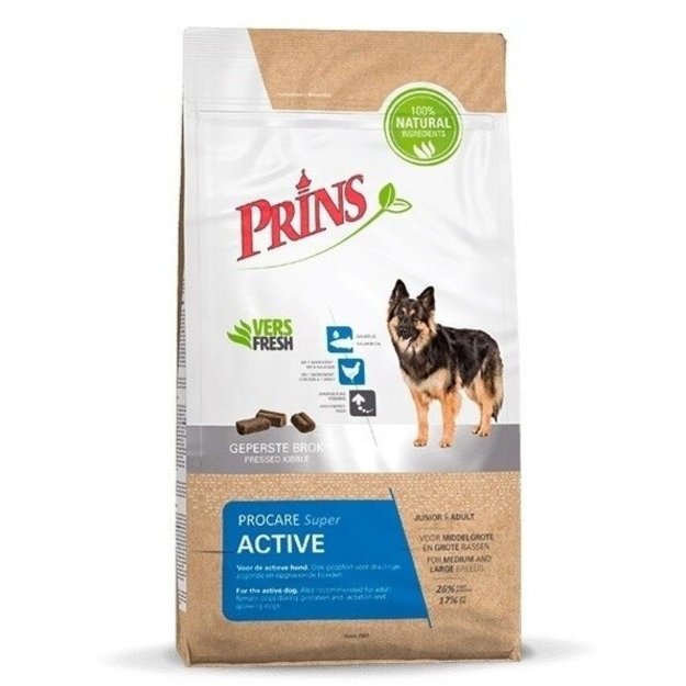 Prins ProCare Super Active sausas maistas augantiems ir aktyviems šunims 3 kg