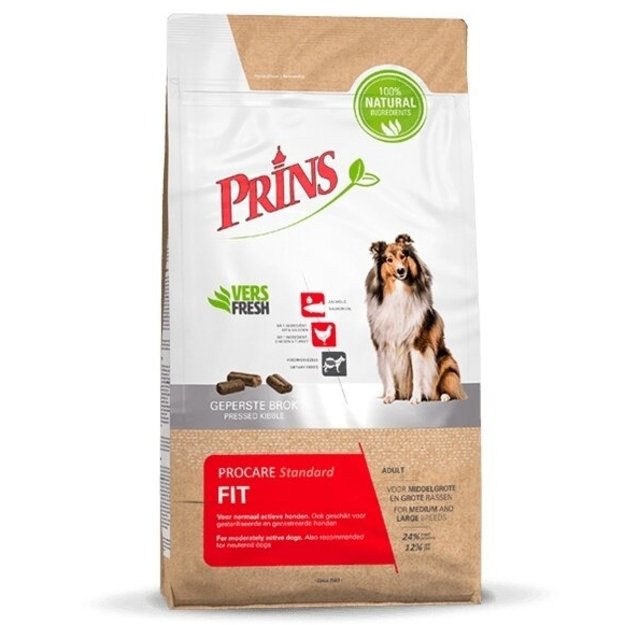 Prins ProCare Standard Fit sausas pašaras suaugusiems šunims su vištiena ir kalakutiena 3 kg