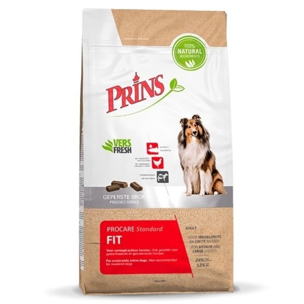 Prins ProCare Standard Fit sausas pašaras suaugusiems šunims su vištiena ir kalakutiena 20 kg
