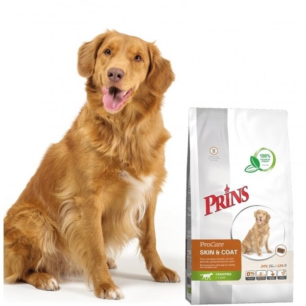 Prins ProCare Grainfree Skin & Coat begrūdis sausas pašaras suaugusiems šunims 12 kg