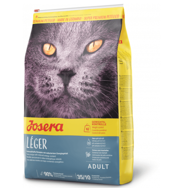 Josera Leger 10 kg - sausas maistas katėms, mažiau kalorijų