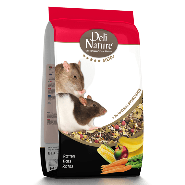 Deli Nature Menu Super Premium pašaras žiurkėms, 750 g