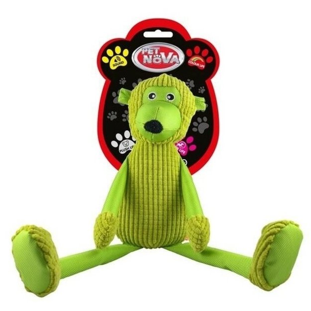 Žaislas šuniui - Pliušinis Ponas Žaliasis, 40 cm, Pet Nova Mr. Green