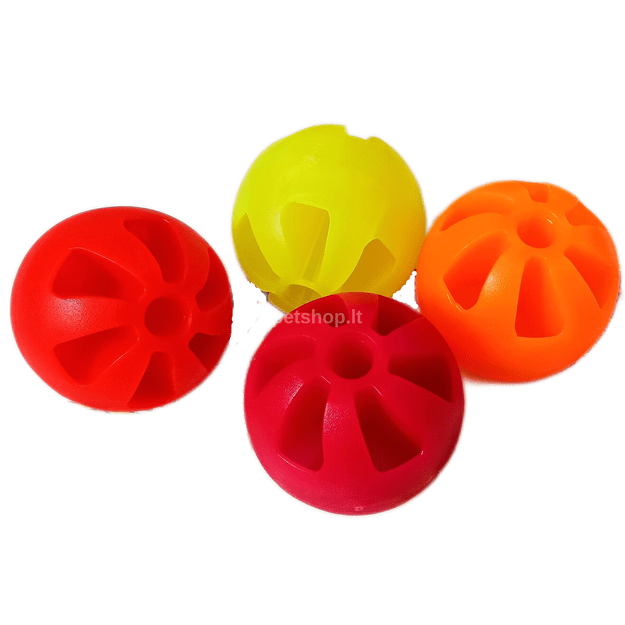 Žaislas šuniui - Kvepiantis guminis kamuoliukas, 6 cm, Twister Ball