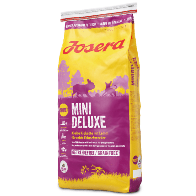 Josera Mini Deluxe 10 kg - sausas maistas mažų veislių šunims su ėriena