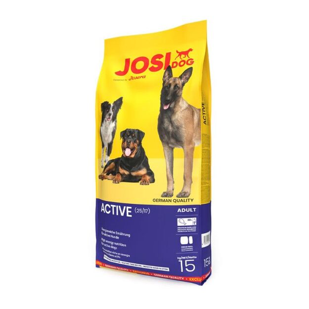 Josidog Active 15 kg - sausas maistas aktyviems šunims