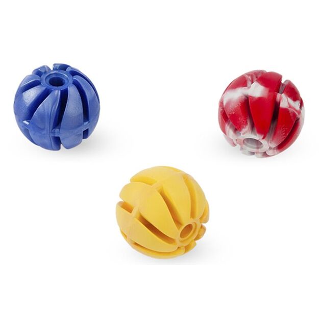 Žaislas šuniui - Kvepiantis guminis kamuoliukas, 4 cm