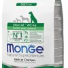Monge maxi puppy visavertis sausas pašaras jauniems šuniukams su vištiena 12kg