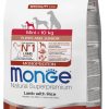 Monge mini puppy sausas pašaras (ėriena ir ryžiai) 2,5kg