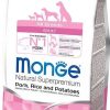 Monge spec. line adult sausas pašaras suaugusiems šunims su kiauliena, ryžiais ir bulvėmis 2,5kg