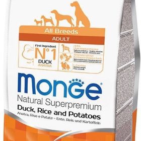 Monge adult sausas pašaras (antiena, ryžiai, bulvės) 2,5kg