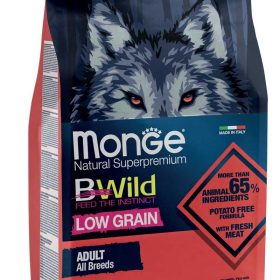 Monge BWild adult sausas pašaras (elniena) 2,5kg