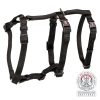 Trixie Panic petnešos su apsauga nuo nuo pabėgimo, L-XL 75-100 cm-25 mm, juodos