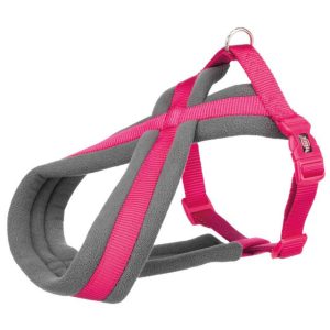 Trixie Premium touring petnešos, M-L 50-90cm/25mm, fuksija