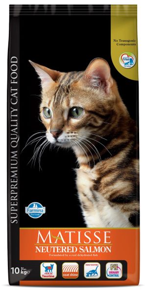 FARMINA MATISSE - CAT Dry NEUTERED Salmon 10 kg