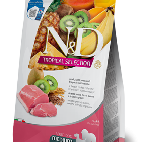 FARMINA N&D TROPICAL SELECTION - DOG Dry Pork ADULT MED&MAX 2 kg