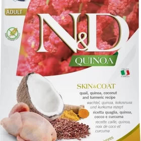 FARMINA N&D QUINOA - CAT Dry SKIN&COAT Quail&Coconut ADULT 1,5 kg