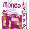 Monge Daily Line Sensitive sausas pašaras sterilizuotoms katėms su vištiena 10kg
