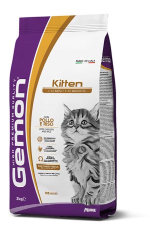 GEMON - Dry Cat Kitten chicken & rice 7kg