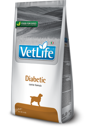 2 vnt. FARMINA VET LIFE - DOG Dry DIABETIC 2 kg
